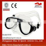 Clear Safety Lens Transparent Strap Silicone Diving Mask thumbnail-2