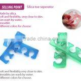 Professional Nail Art Silicone Toe Separator and EVA Colorful Finger Spacer for Nails thumbnail-5