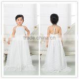 2016 Latest Designs Champagne Kid Tutu Dance Style Fancy High Quality Flower Baby Girls Party Night Dress Design thumbnail-2