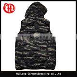 Custom Army Camo Winter Padded Vest for Men thumbnail-2