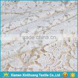 High Quality White 100 Cotton Embroidery Guipure Lace Fabric for Clothing thumbnail-2