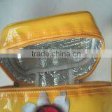 Shiny Leather Lunch Cooler Bag thumbnail-2