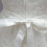 New Arrival Baby Clothes Wholesale Hot Sale Tulle Cheap 2017 Children's Boutique Short Sleeve White Summer Elegant Dress thumbnail-5