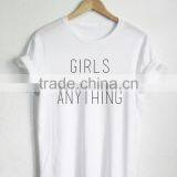 Wholesale Cheaper Custom Girls Logo T-Shirt Made In China thumbnail-3