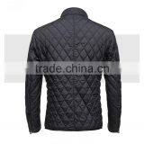 New Design Men Business&Leisure Wearing Stand Collar Simple Quilted Padding Jacket thumbnail-2