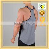 Custom Stringer Vests, Bodybuilding Singlet, Y-back Mens Gym Singlet thumbnail-3