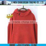 High Quanlity Custom Plain Pullover/zipper up Hoodies With Pocket Made in China thumbnail-1