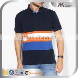 Mens Polo T-shirts Latest Stylish Polo T Shirt Fashion Strip T-shirt, Men's Clothing thumbnail-1