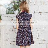 S60721B 2017 New Summer Girls Dress Baby Chinese Style Girl Floral Dress thumbnail-3