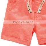 S32975W Children's Clothing Boys Shorts Causal Solid Cotton Linen Baby Boy Short Pants thumbnail-2