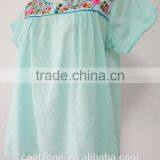 Wholesale Mexico Manufacturers Embroidered Blouse Ladies Blouses thumbnail-2
