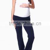 NAVY BLUE MATERNITY YOGA PANTS thumbnail-1