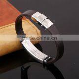 Jewelry Leather Bracelet Mens Leather Bracelet Leather Bracelet Cowhide Bracelet thumbnail-1