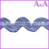Low Price 100% Polyester Ribbon/Zig Zag Ribbon thumbnail-1
