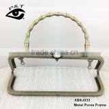 China High Quality Metal Clutch Purse Frame With Handle Big Pearl Clasp thumbnail-3