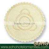 Disposable White Round Hotel Coasters thumbnail-1