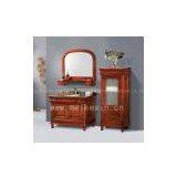 Oak Bathroom Cabinets//Mirrored Bathroom Cabinets thumbnail-1