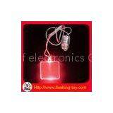 Blinking Promotion Gift Customize Logo Printing LED Flashing Necklaces HL-B2114