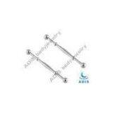 New Style 316L Luster Body Piercing Jewelry / Unique Industrial Barbells 42 For Party thumbnail-1