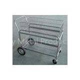 Mail / Goods Transit Steel Rolling Cart Four Wheels Hand Truck For Workshop thumbnail-1