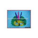 Feather Mask,dance Mask,mask thumbnail-1