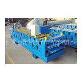 45# Steel Wall Panel Double Layer Roll Forming Machine With 10 / 11 Rows thumbnail-1