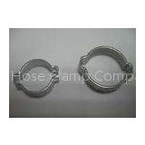 23 - 27mm zinc plated Double Ear Hose Clamps For Connection Anti - corrosion