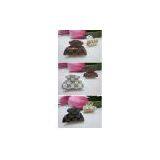 Wholesale 2012 Hot Sale 4.8cm Classic Lady Acrylic Hair Claw Clips,4 Colors Mixed,free Shipping thumbnail-2