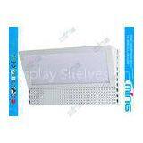 Customized White Retail Display Shelves Lamp Boxes 1 Shelf , Powder Coating