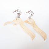 Flat Body Laminated Coat Hanger With Anti-slip Bar for Men Clothes thumbnail-2