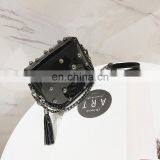 The Paint Bright Women Fashion Square Rivet All-Match Bangalor thumbnail-1