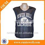 Custom Sublimation Lacrosse Pinnies. Custom Mesh Lacrosse Reversible Pinnies