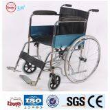 Chrome Plated Steel Manual Wheelchairs Made in China thumbnail-1