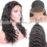 Hot selling promotion price virgin brazilian kinky curly hair wig