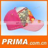 2017 Wholesale Pink Sport Baseball Caps Hats for Children thumbnail-1