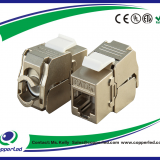 FTP Cat.6A Keystone Jack 180 Degree thumbnail-1