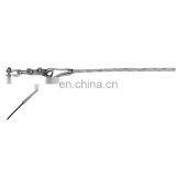 ADSS Fiber Optic Cable Single Tension Clamp for 100m Span