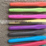 Sweater Needle Crochet Tool New Rainbow Soft Handle Plastic Alumina Crochet Hooks Set of 8PCS thumbnail-6