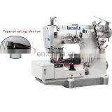 BA 500-02 HIGH SPEED INTERLOCK SEWING MACHINE WITH TAPE BINDING(EDGE ROLLIING) thumbnail-2