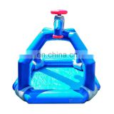 Inflatable Water Splasher Game Home Backyard Kids Water Pool With Splasher