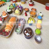 Горячие продажи. Цветные одноразовые круглые и прямоугольные алюминиевые фольговые контейнеры thumbnail-7