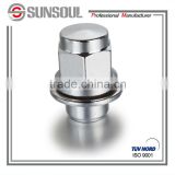 Flat Head Carriage Bolt And Nut Stainless Steel