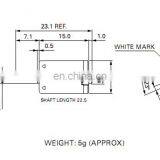 Ffn20 dc Motor N20 With Green and Blueleadwires for Beauty Product thumbnail-3