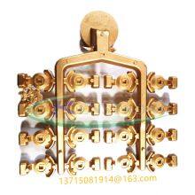 Aluminum Die Casting Golden Anodizing Bracket thumbnail-3