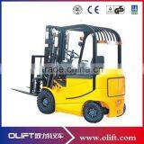 AC Motor Mini Four Wheels Electric Forklift Truck 2.5tons 6m thumbnail-6
