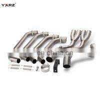 Hot Full System Exhaust Pipe CBR650F CBR650 Silent Killer Muffler Exhaust Pipe thumbnail-2