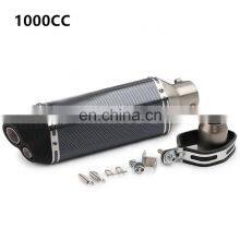 Universal Motor Modified Exhaust Escape for 1000CC TWIN Exhaust Muffler thumbnail-3
