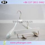 Custom Logo and Size Matched Sets Wooden Top Hanger thumbnail-1