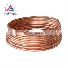 China 15mm ASTM seamless copper pipe B280 copper tube manufacturer for air conditioner