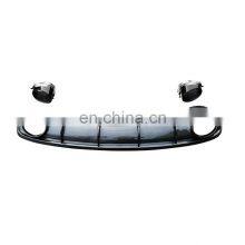 RS7 Diffuser With Tailpipe for Audi A7 Sports Version Refit to Audi A7 RS Line High Quality Rear Bumper Diffuser 2016-2018 thumbnail-3